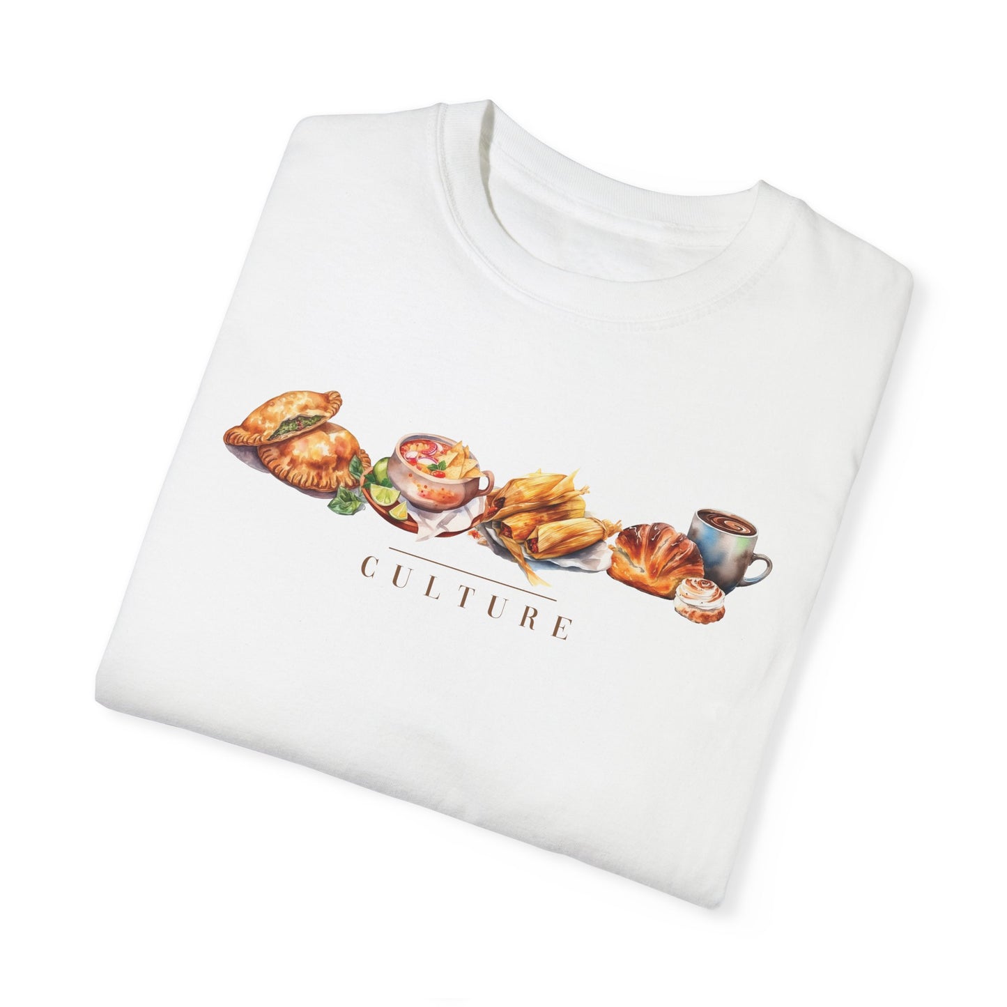 Mexican Food - Culture Unisex Garment-Dyed T-Shirt
