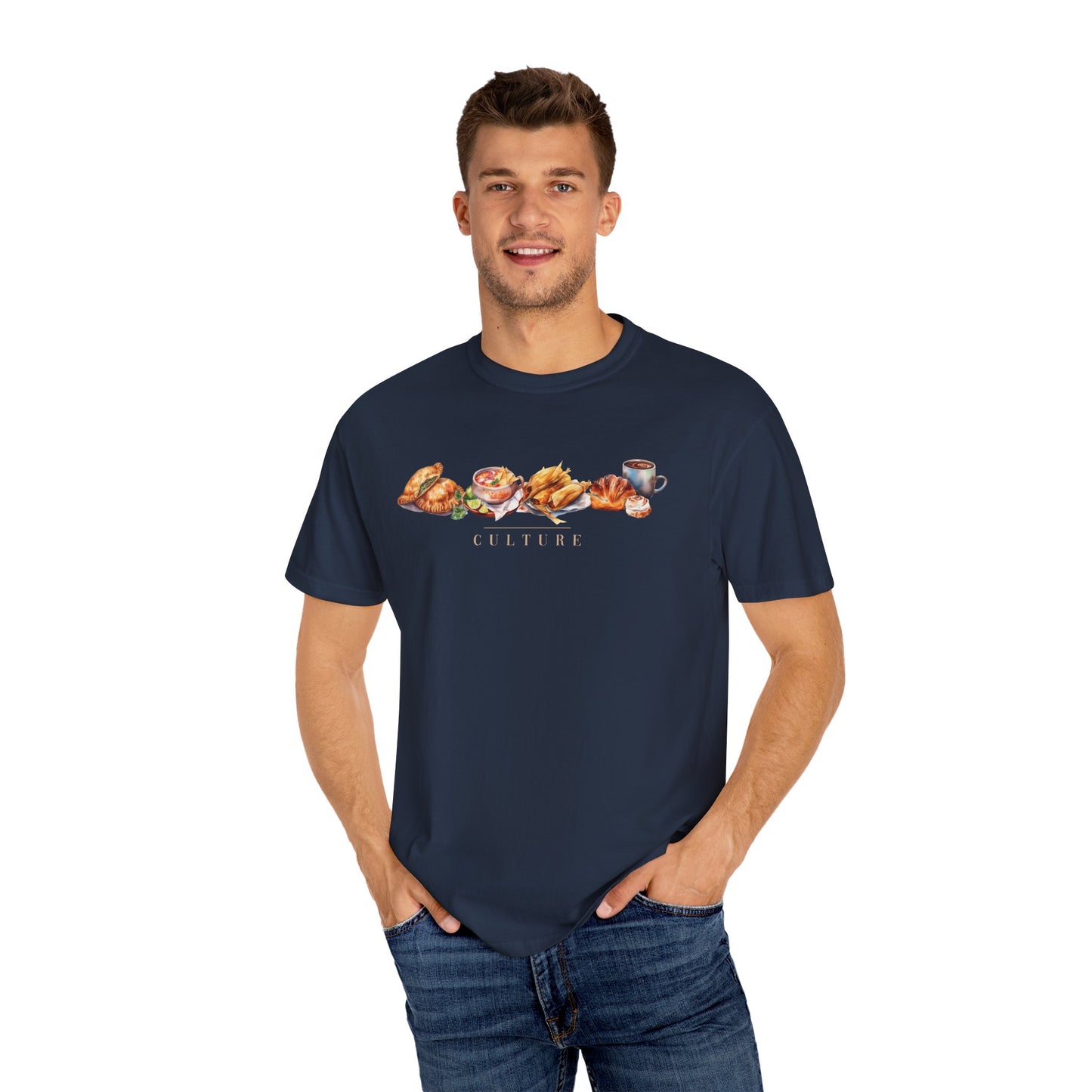 Mexican Food - Culture Unisex Garment-Dyed T-Shirt