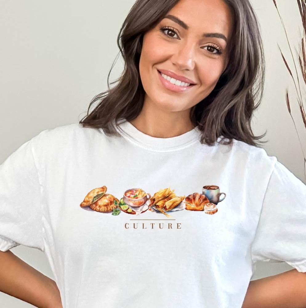 Mexican Food - Culture Unisex Garment-Dyed T-Shirt