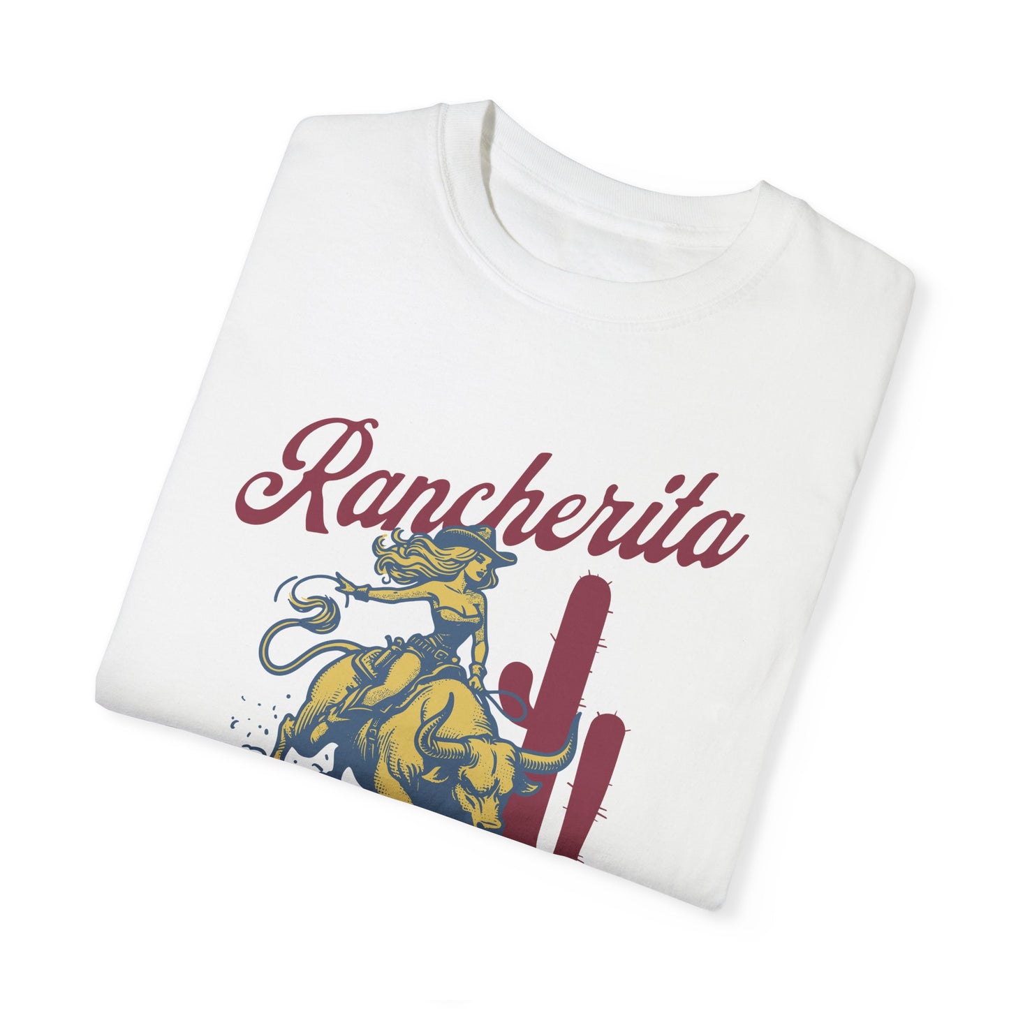 Rancherita Vintage Cowboy Unisex Garment-Dyed T-Shirt