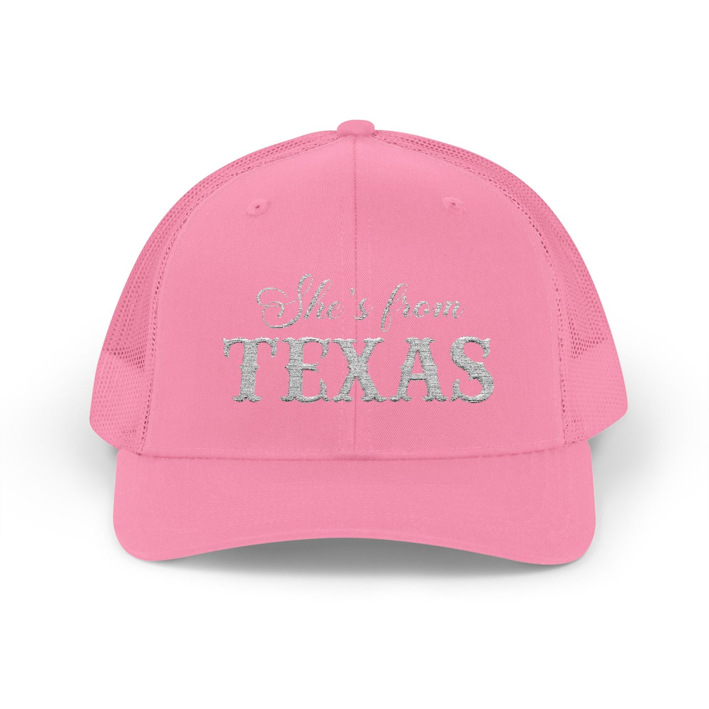 She's From Texas Snapback Trucker Cap
