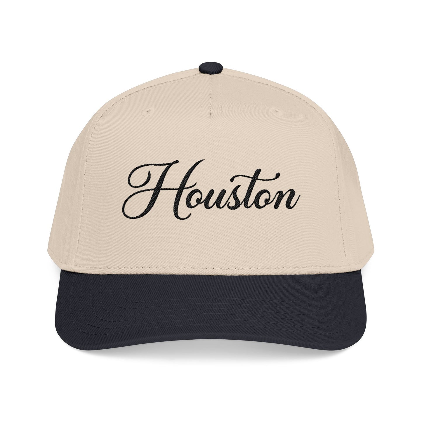 Houston Script Baseball Cap — Vintage Cursive City Hat