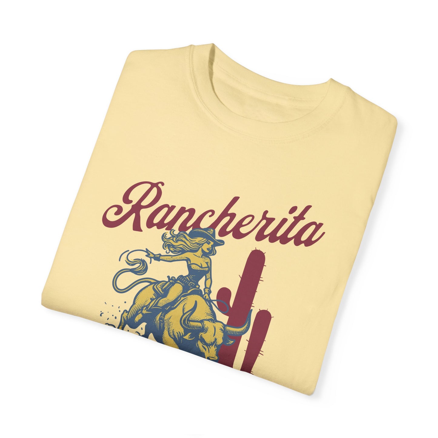 Rancherita Vintage Cowboy Unisex Garment-Dyed T-Shirt