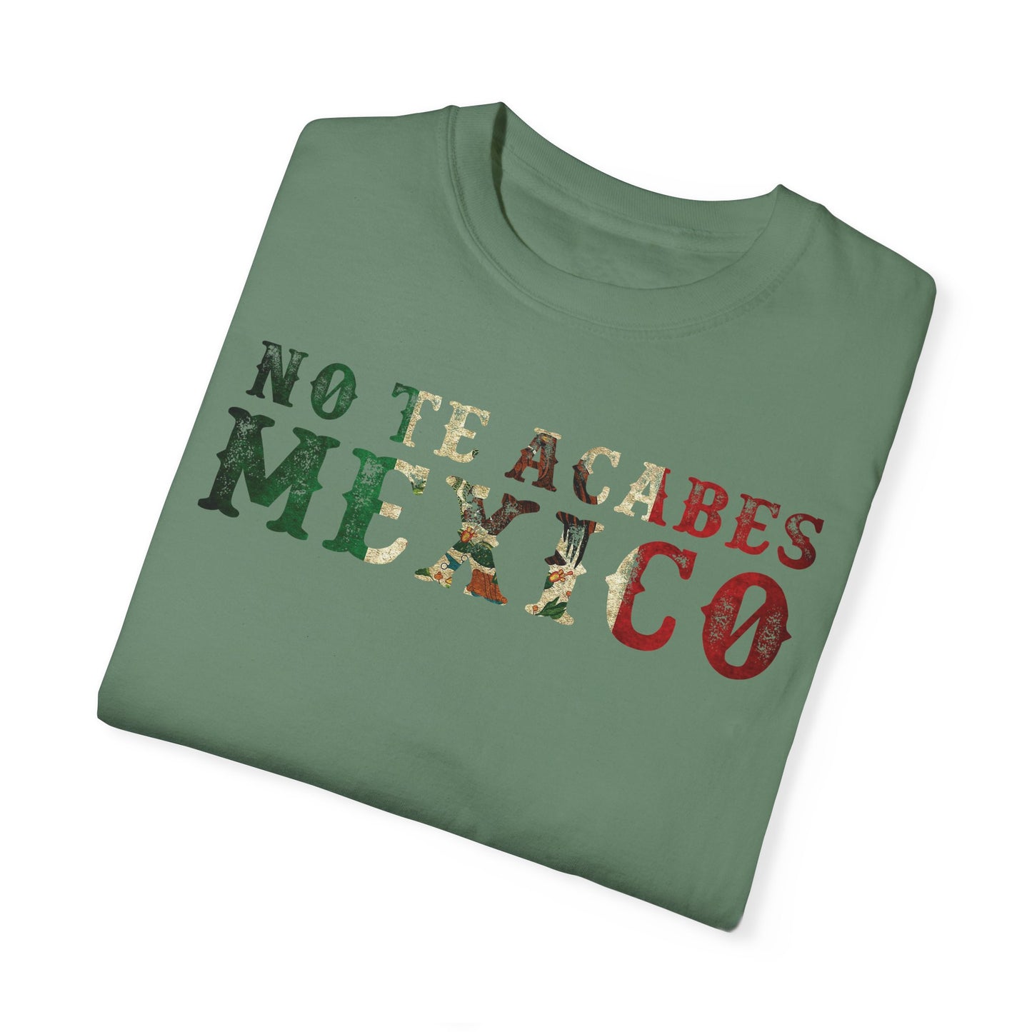 Vintage Mexico Graphic Unisex T-Shirt - 'No Te Acabes' Design