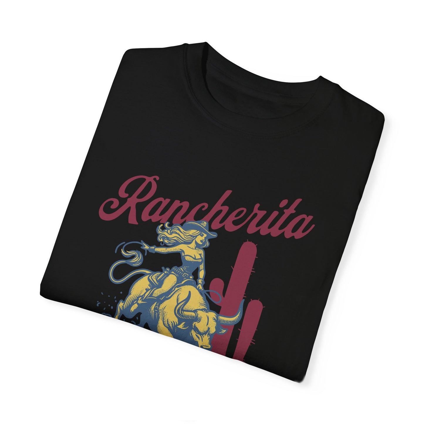 Rancherita Vintage Cowboy Unisex Garment-Dyed T-Shirt