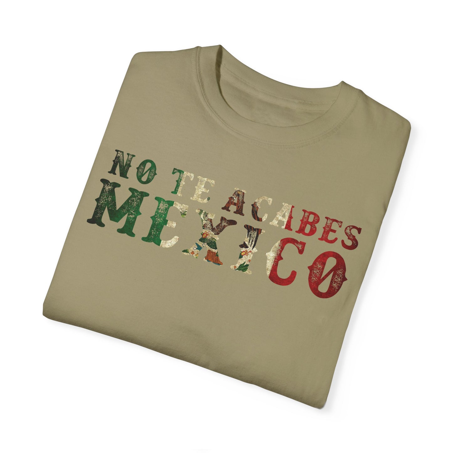 Vintage Mexico Graphic Unisex T-Shirt - 'No Te Acabes' Design